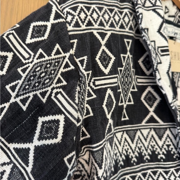 NWT Vintage Flashback Deadstock Woven Tapestry Southwestern Boho Cropped Jacket - Picture 5 of 11